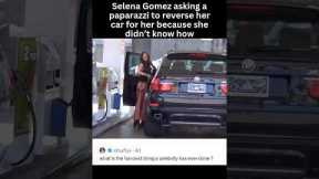Selena Gomez Asks Paparazzi to Reverse Her Car – You Won’t Believe Why