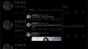 Nicki Minaj Drags Cardi B on Twitter & she Responds‼️‼️😱😱⁉️#shorts #nickiminaj