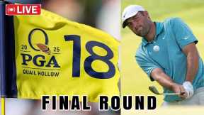 🔴Live PGA championship 2025 :Scottie Scheffler surges atop leaderboard as tournament final round