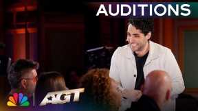 Early Release: Magician Zak Mirz Works His Magic On The Crowd (Including YOU) | Auditions | AGT 2025