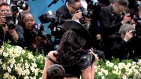 Kim Kardashian has arrived at the Met Gala