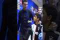 Cristiano junior asked Ronaldo for