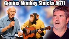 95 Year Old Man and Guitar Prodigy Monkey Deliver a Jaw Dropping Performance at AGT 2025!