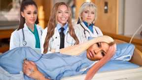 Nicki Minaj giving birth