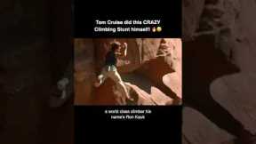 🔥😮 Tom Cruise's INSANE Rock Climbing Stunt for Mission Impossible 2!