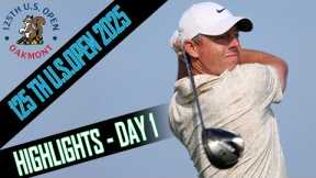 Rory McIlroy Highlights 1st Round | 125th U.S Open 2025
