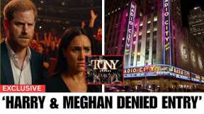 HUMILIATING! Harry & Meghan DENIED ENTRY At 2025 Tony Awards Red Carpet  For Showing up UNINVITED