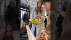 Watch what happen when I start to play “Runaway” 🥁😱