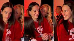 Caitlin Clark Almost Melted when Sophie Cunningham WHISPERED in her EAR out of Nowhere