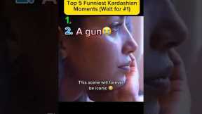 Top 5 Funniest Kardashian Moments (Wait For #1) #shorts #kardashians #funnycelebrities #top5