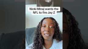 Nicki Minaj is on a mission against Roc Nation. #nickiminaj #jayz #rocnation #superbowl #nfl