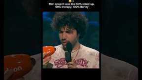 👀 He gave the BEST speech… just missing one thing: Selena 💔 #bennyblanco #selenagomez #music