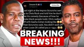 Comedian Scruncho Confronts Chris Rock Live On Stage ?! Comedian Breaks Silence On Recent Incident