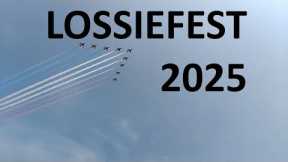 RAF Lossiemouth Red Arrows Typhoon displays June 7th 2025 Lossiefest friends and family day