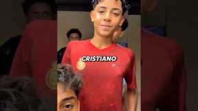 Ronaldo Jr. cried after what Ronaldo did but he deserved it #shorts #ronaldo #viral
