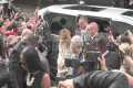 Rihanna gets booed as she arrives at