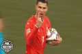 Portugal's Cristiano Ronaldo scores
