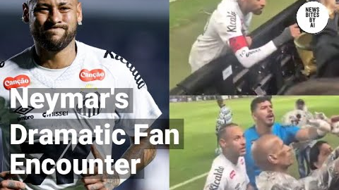 Neymar's Viral Fan Clash After Santos' Demotion Drama