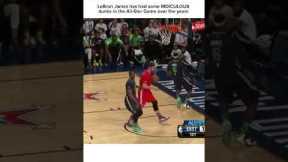 LeBron Was Supposed To Be In The Dunk Contest