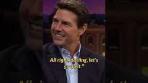 Tom Cruise took his mom skydiving 😳