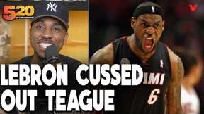 Jeff Teague on time he SHOVED LeBron James in MID AIR on dunk attempt | Club 520