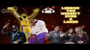 *REACTION* LAKERS LET LEBRON KNOW HE WAS NEVER A LAKER THEY LEBRON SHOULD LEAVE !