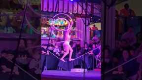 Circus Circus in Vegas Beautifil acrobat performance #vegas #shortvideo #viral