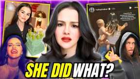 Hailey Bieber DESPERATE To Catch Attention At Selena Gomez Birthday