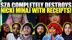 Nicki Minaj vs SZA Gets UGLY: Receipts, Disses & SZA Fans Go Wild!