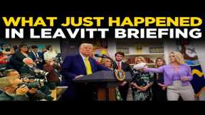 White House Briefing LIVE | What Went Wrong During  Karoline Leavitt Press Briefing | US News