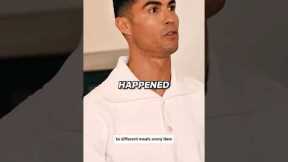 A police officer scared Cristiano Junior Ronaldo’s reaction shocked everyone #shorts #ronaldo #viral