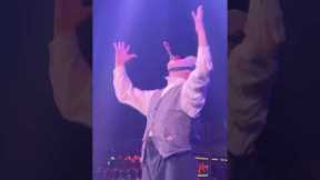 Las Vegas Clown Act - Sword Swallowing Carnival Midway Clown Acts | Circus Circus Las Vegas #shorts