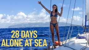 I sailed SOLO from Panama to French Polynesia! I made it! [ep 166]