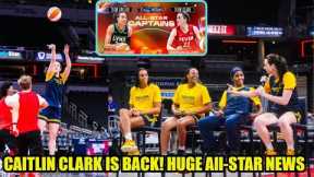 CAITLIN CLARK IS BACK! Full Practice Return & HUGE All-Star News From Indy!