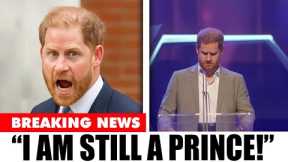 Harry FURIOUS After Being PUBLICLY DISRESPECTED At TV Awards