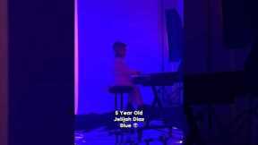 5 Year Old Piano Prodigy SHOCKS Crowd with Blue Performance 🎹 Jelijah Diaz #piano #prodigy #pianist