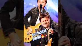 🎸10-Year-Old Guitar Prodigy Bay Melnick Virgolino SHOCKS The Judges! #shorts #AGT #guitarist #foryou