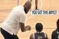 LeBron Coaches Bryce James Wild Dunks 