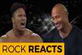 The Rock Reacts to His First WWE