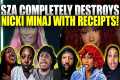 Nicki Minaj vs SZA Gets UGLY:
