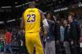Ja Morant pushes LeBron James after