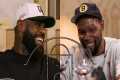 LeBron and Kevin Durant laugh at