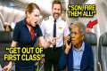 Elderly Woman Kicked Out of First