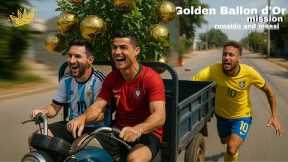 season 1: Neymar Cries in Desperation as Ronaldo & Messi Steal All the Ballon d'Or Trophies!