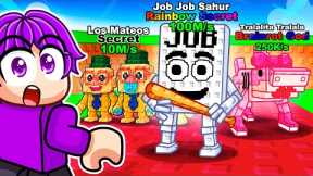 I used INFINITE LUCK to UNLOCK NEW JOB JOB SAHUR in Roblox Steal a Brainrot!