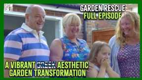 A GREEK INSPIRED Garden Transformation | GARDEN RESCUE | FULL EPISODE