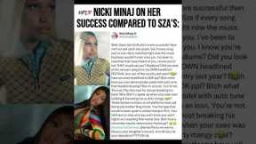 🔥Nicki Minaj DRAGS SZA in EPIC Rant!😤You’re Not an Icon – I Am! – Full Tea Spilled #sza #nickiminaj