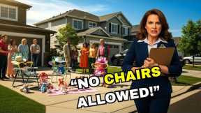 HOA Karen Tries to Ban Lawn Chairs… and It Backfires Hilariously