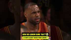 Even LeBron couldn't believe it😭