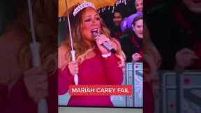 Serious lip sync fail #macysthanksgivingdayparade #mariahcarey #lipsync #fail